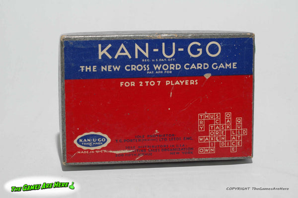 Kan-U-Go Card Game - A.A. Burnstine 1960