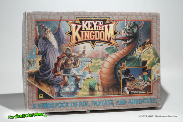 Key to the Kingdom Game - Golden 1992 w Box Wear