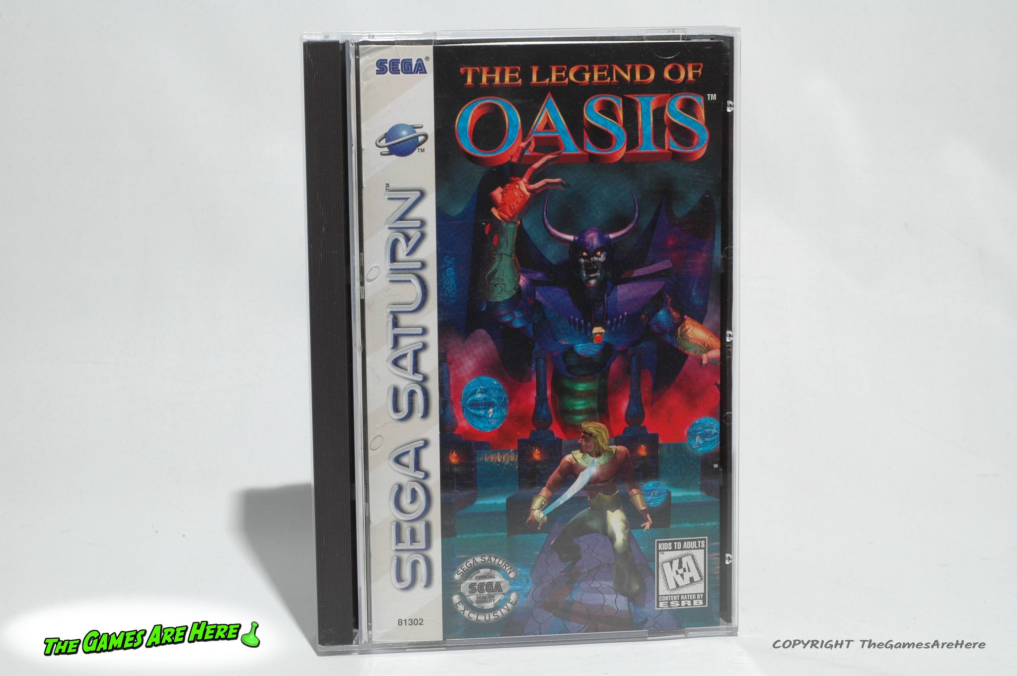 Legend of Oasis - Sega Saturn 1996 – The Games Are Here