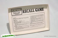 Lord of the Rings Memory Recall Game - Milton Bradley 1978