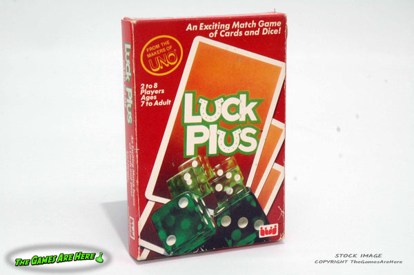 Luck Plus Card and Dice Game - iGi 1983