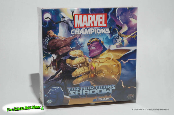 Marvel Champions the Mad Titan's Shadow Expansion - Fantasy Flight 2021 Brand New
