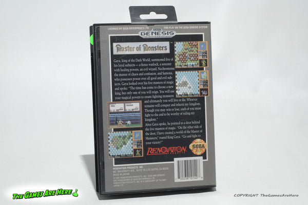 master of monsters sega genesis Master of Monsters