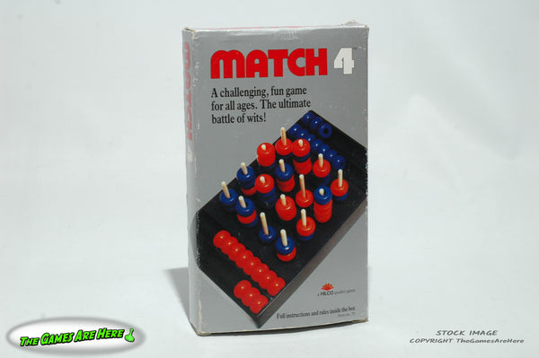 Match 4 Strategy Game - Hilco 1988