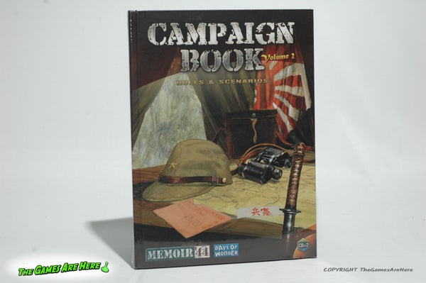 Memoir '44 Campaign Book Volume 2 - Days of Wonder 2011 Brand New