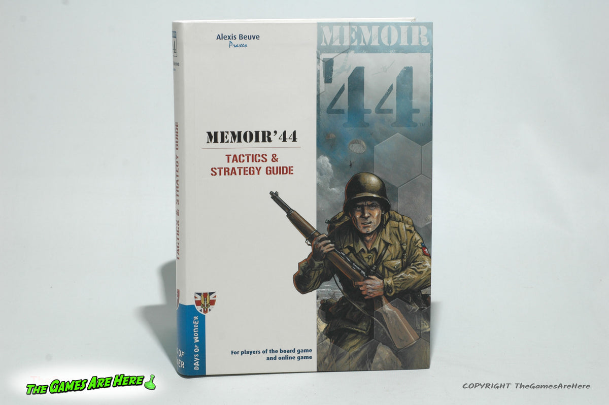 Memoir '44 Tactics & Strategy Guide Paperback Book - Days of Wonder 20 ...