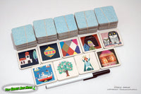 Memory Card Matching Game - Milton Bradley 1968