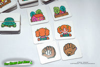 Fronts and Backs Memory Matching Game - Milton Bradley 1986