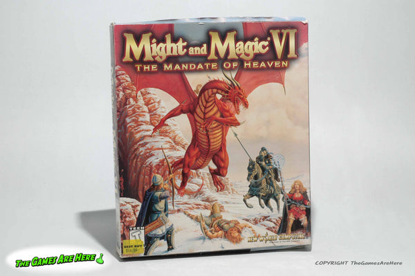 Might and Magic VI the Mandate of Heaven - New World Computing, PC Win 95\NT