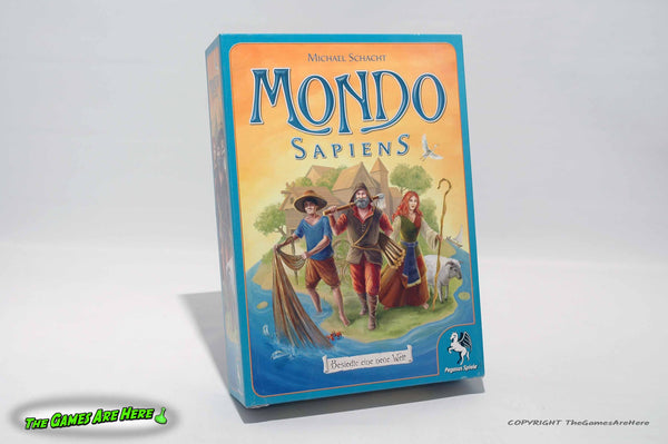 Mondo Sapiens - Pegasus Spiele German Edition 2012 w Some Unused Parts