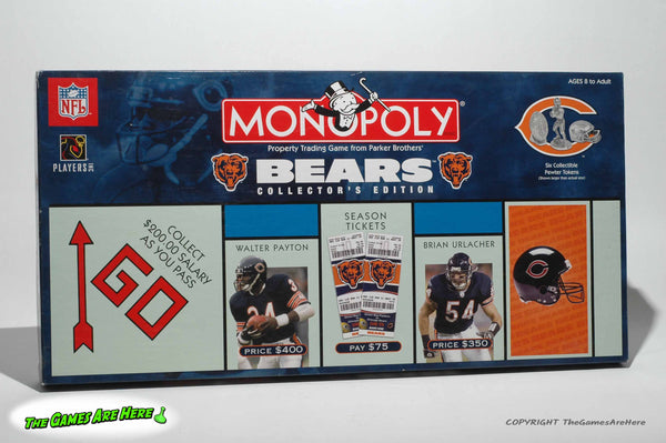 Monopoly Chicago Bears Edition - USA Opoly 2005