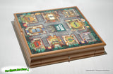 Monopoly & Clue plus 6 Classic Games in Wooden Cabinet - Parker Brothers 2004