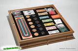 Monopoly & Clue plus 6 Classic Games in Wooden Cabinet - Parker Brothers 2004