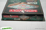 Monopoly & Clue plus 6 Classic Games in Wooden Cabinet - Parker Brothers 2004