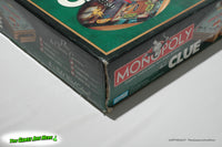 Monopoly & Clue plus 6 Classic Games in Wooden Cabinet - Parker Brothers 2004