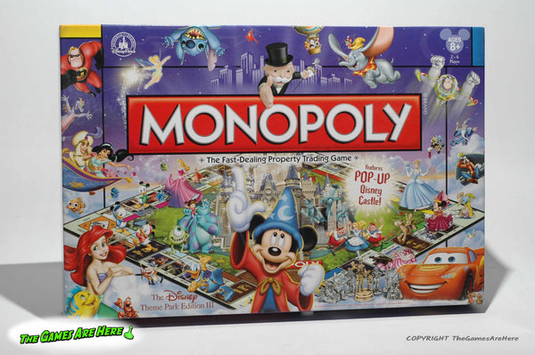 Monopoly Disney Theme Park Edition III - USA Opoly 2010
