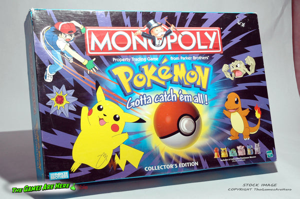 Monopoly Pokemon Edition - Parker Brothers 1999