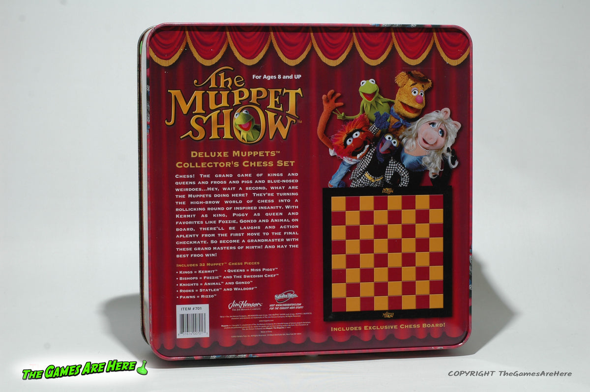 The Muppet Show Deluxe Collector's Chess Set - Sababa Toys 2003 – The ...