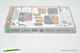 NBA Live 98 - Sega Saturn, EA Sports 1997 Brand New