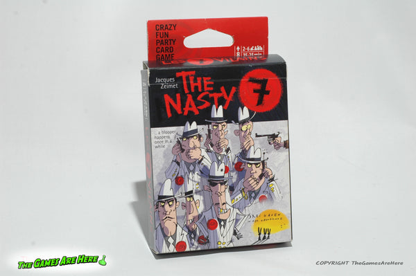 The Nasty 7 Card Game - Lion Rampant Imports 2017 English/French Version