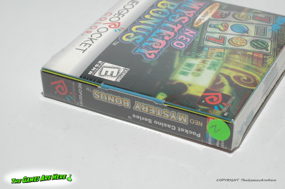 NEO MYSTERY BONUS NEO-GEO POCKET (NGP) EURO (MANUAL: SPANISH NEO MYSTERY BONUS NEO-GEO POCKET (NGP) EURO (MANUAL: SPANISH