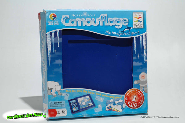 North Pole Camouflage Logic Game - Smart Games 2008