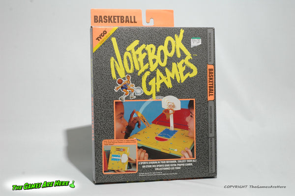 Notebook Games Basketball - Tyco Games 1992