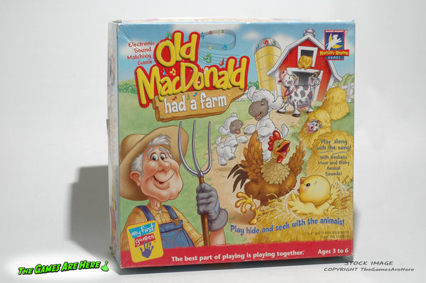 Old MacDonald Had A Farm Game - Milton Bradley 2002