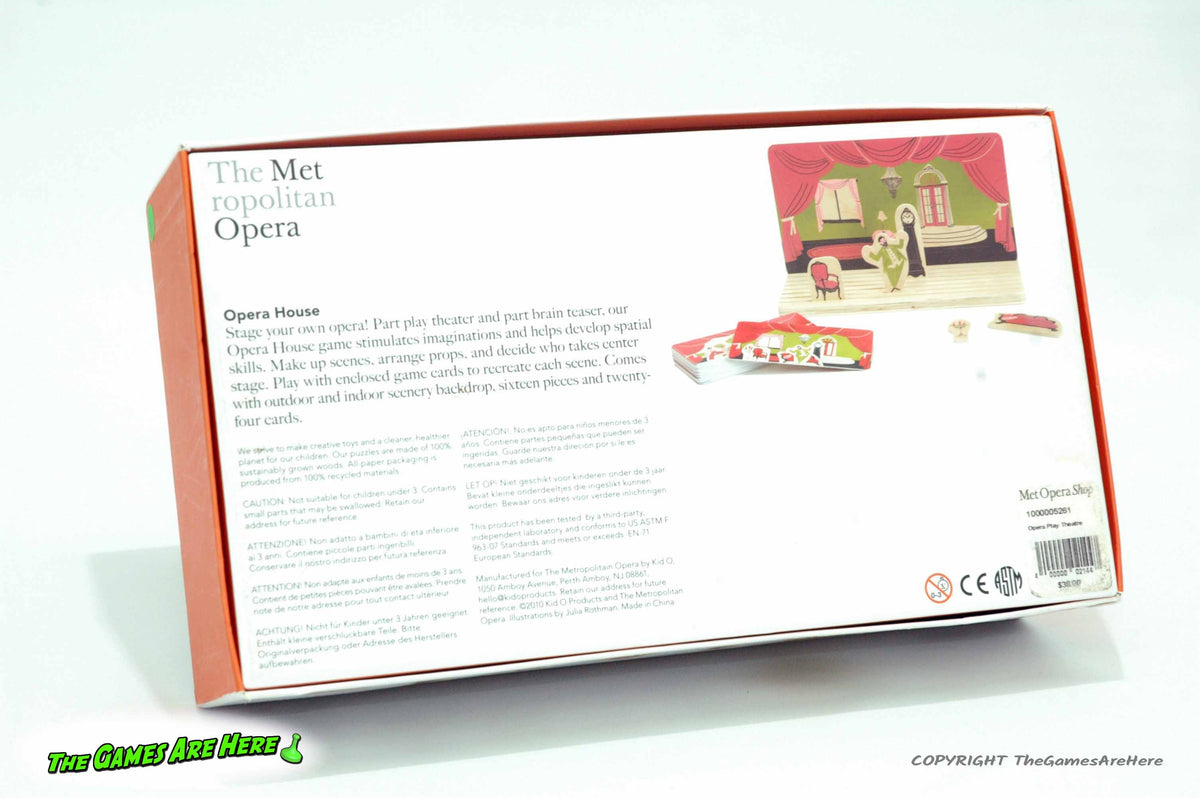 Opera House Play Theater - Metropolitan Opera 2010 – The Games Are Here