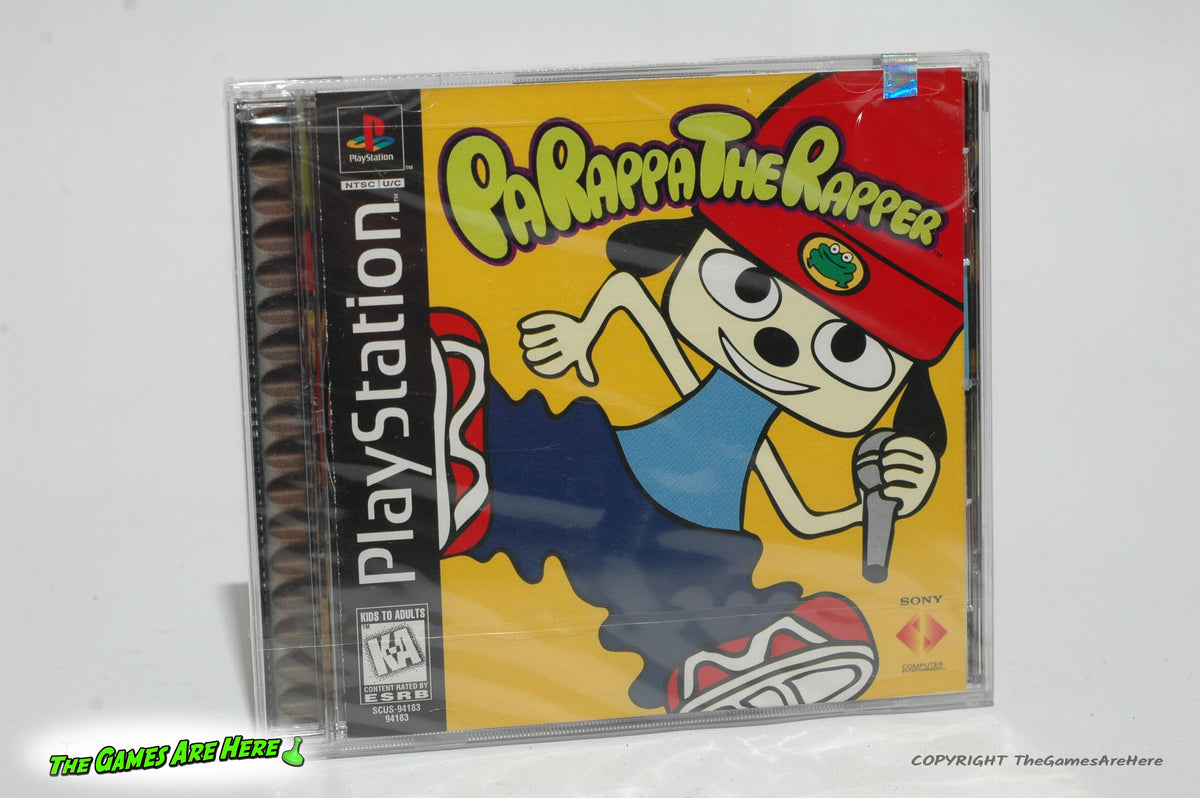 Ps Game Rapper The Per Rapper Parappa The Rapper - Sony Playstation 1997 Brand New – The Games Are Here