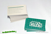 Party Lines Board Game - Parker Brothers 1985