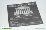Passing the Bar Game - P & R Educational Games 2009 w New Cards