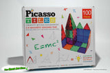 Picasso Tiles 3-D Magnetic Building Tiles 100 Piece - Latitude LLC