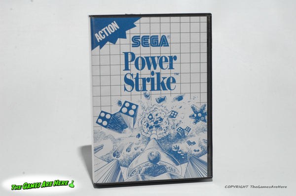 Power Strike - Sega Master System 1988 Mail Order Version