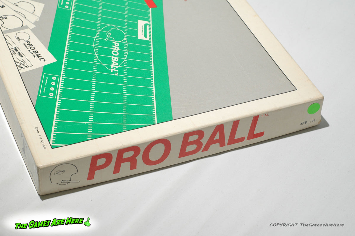 Pro Ball Football Game - Tomken Inc. 1979 – The Games Are Here