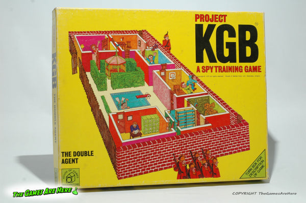 Project KGB A Spy Training Game - Waddingtons House of Games 1974