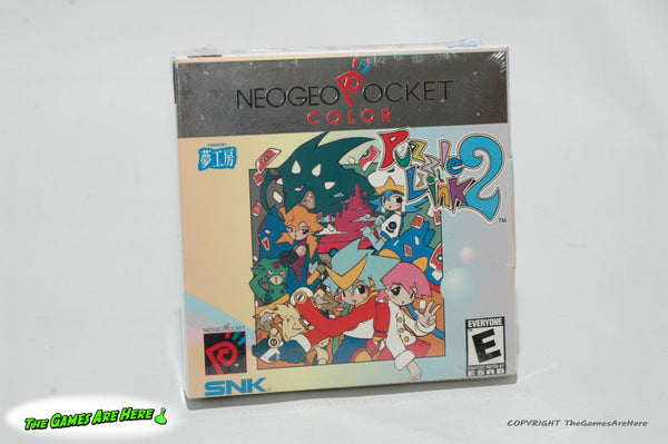 Puzzle Link 2 - Neo Geo Pocket Color, SNK 2000 Brand New