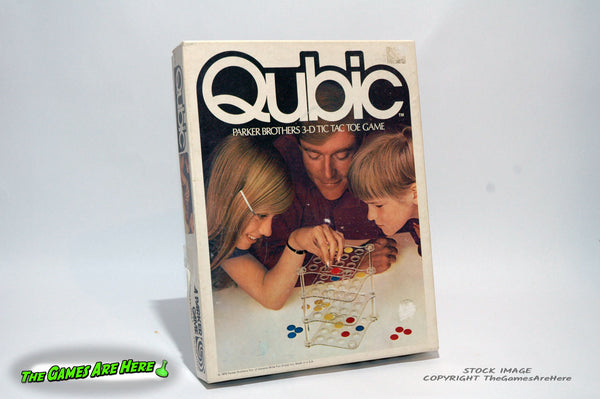 Qubic 3-D Tic Tac Toe Game - Parker Brothers 1972
