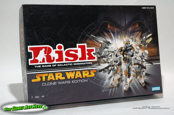 Risk Star Wars Clone Wars Edition - Parker Brothers 2005