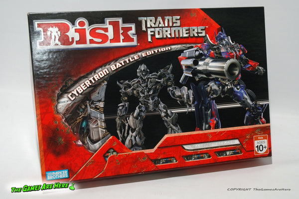 Risk Transformers Edition - Parker Brothers 2007 w Some New Parts