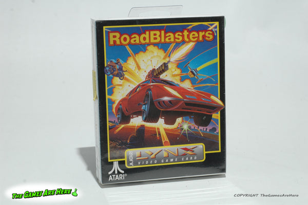 Roadblasters - Atari Lynx, Tengen 1990 Brand New