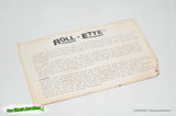 Roll-Ette Game - Cess Enterprises 1989
