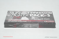 Run Fight or Die Expansion Pack 3 - 8th Summit 2014 Brand New