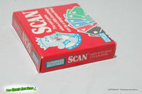 Scan Card Game - Parker Brothers 1988 w New Cards