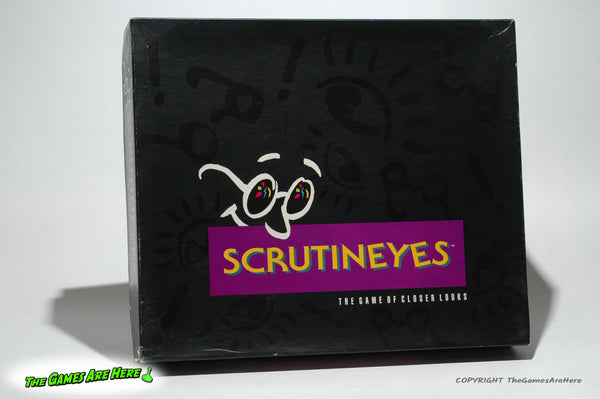 Scrutineyes Game of Closer Looks - Mattel 1992 w Some New Parts