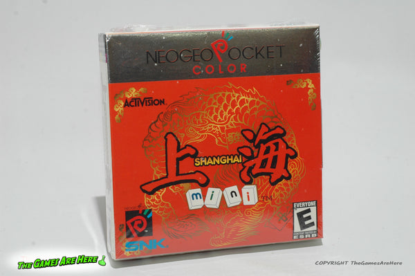 Shanghai Mini - Neo Geo Color, Activision 2000 Brand New