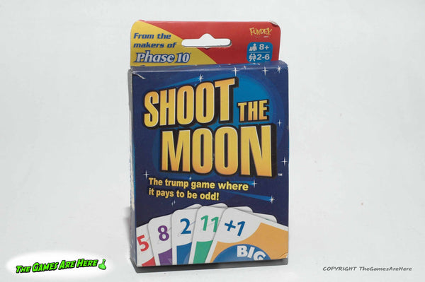 Shoot the Moon Card Game - Fundex 2007 Brand New