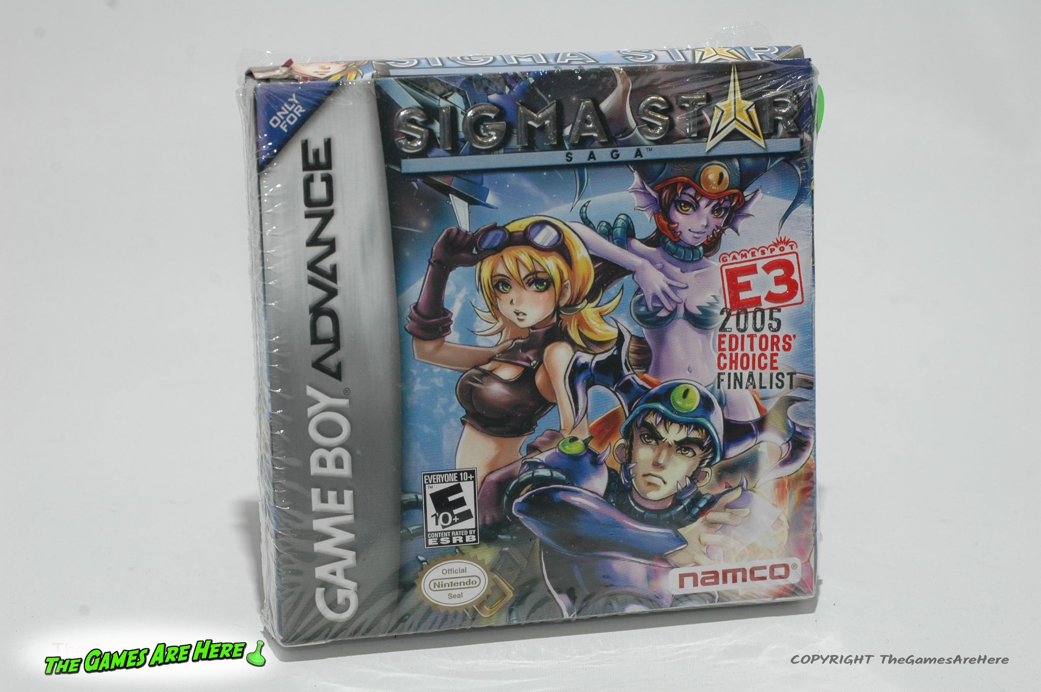 ゲームソフト 0331 8 Sigma Star Saga - Game Boy Advance, Namco 2001 – The Games