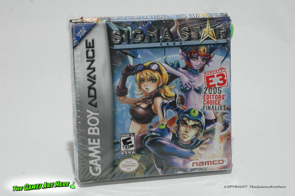 Sigma Star Saga - Game Boy Advance, Namco 2001