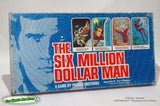 The Six Million Dollar Man Board Game - Parker Brothers 1975 w Worn Cover